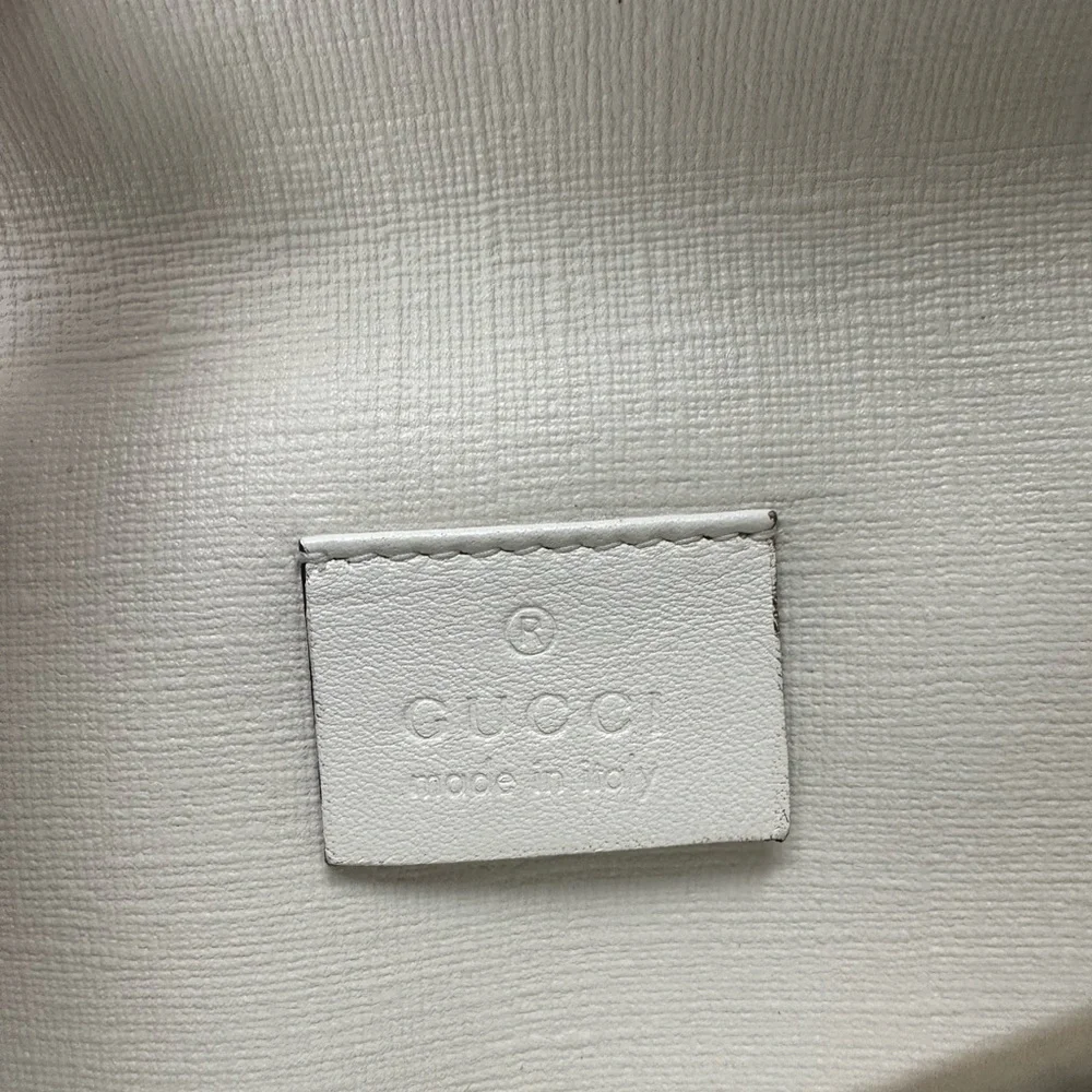 Gucci Interlocking GG Logo Leather Hearts Canvas Long Wallet w/ Box – Limited Ed - Picture 10 of 16